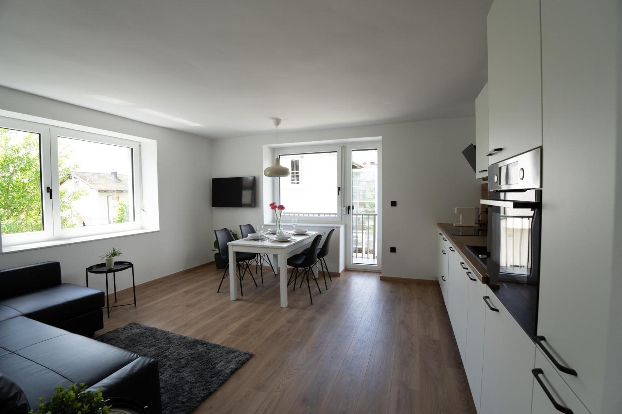 Residence Black&White ليوبليانا الغرفة الصورة